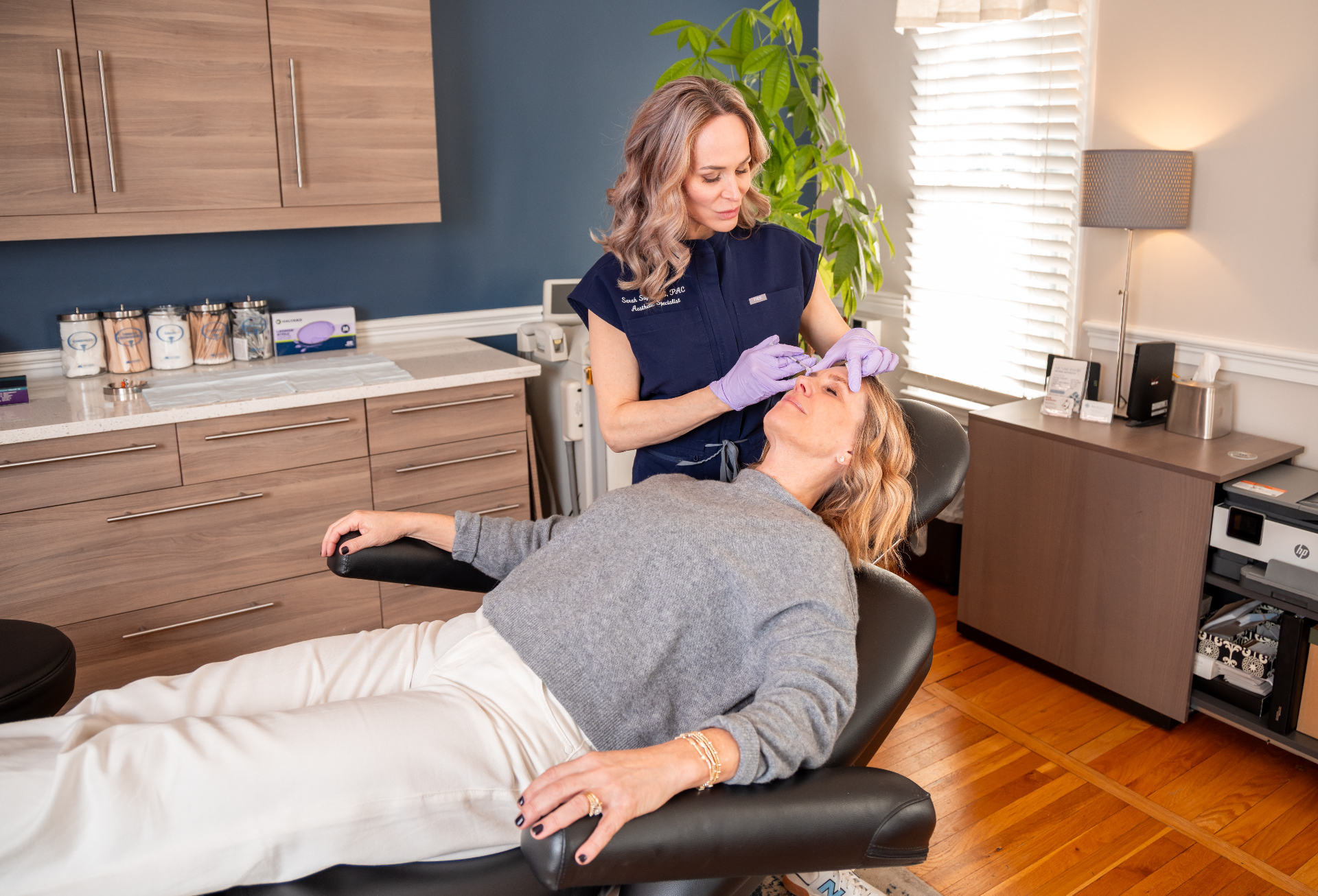 Refined Aesthetics comfortable and private suite